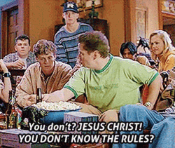 Stu Macher Know The Rules GIF
