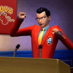 Stubborn Angry Guy Up Stage GIF