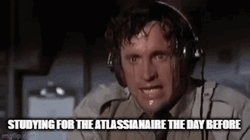  Studying Day Before Meme Airplane Sweating GIF