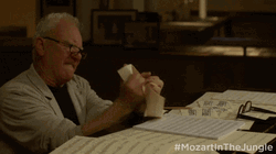 Studying Mozart Becomes Frustrated GIF