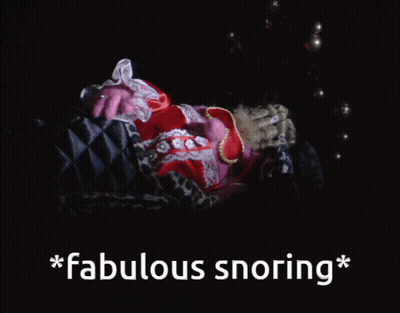 Stuffed Animal Fabulous Snoring GIF