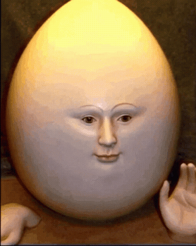 Stuffed Animal Holding Basket Of Easter Eggs Is That A Golden Egg GIF