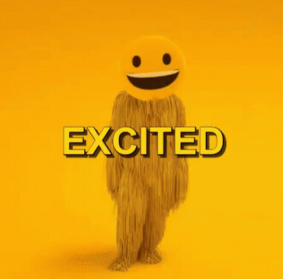 Stuffed Animal Jumping Excited GIF