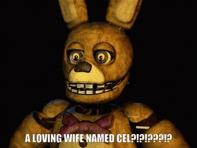 Stuffed Animal Saying A Loving Wife Named Cel GIF