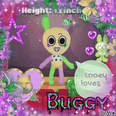 Stuffed Animal Saying Buggy GIF