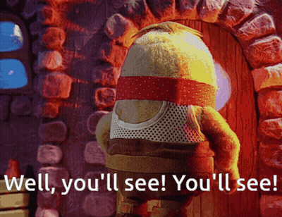 Stuffed Animal Saying Well You'll See GIF