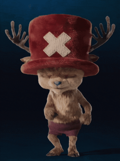 Stuffed Animal With Antlers And Red Cross Hat GIF