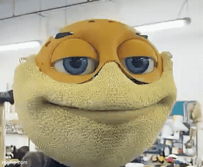 Stuffed Animal With Blue Eyes GIF
