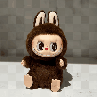 Stuffed Animal With Bunny Ears GIF
