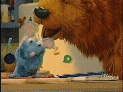 Stuffed Animal With Disney Logo GIF