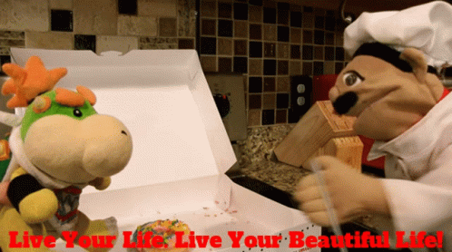 Stuffed Animal With Live Your Life Live Your Beautiful Life GIF