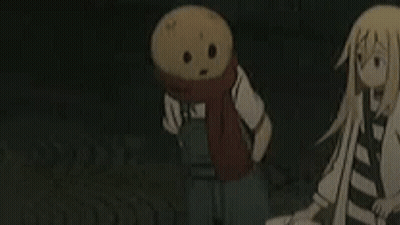 Stuffed Animal With Scarf And Painted Face GIF