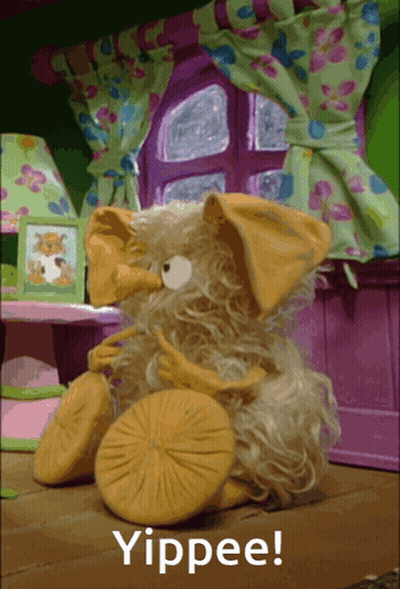 Stuffed Animal Yippee GIF