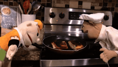 Stuffed Animals Cooking Chef