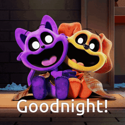 Stuffed Animals Saying Goodnight GIF