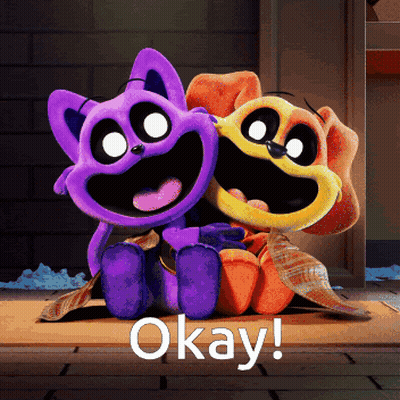 Stuffed Animals Saying Okay GIF