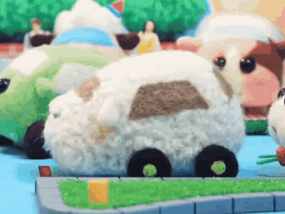 Stuffed Animals Sitting On Table GIF