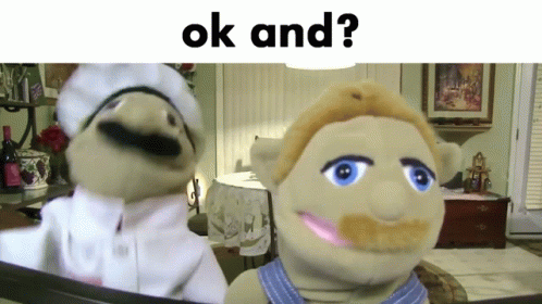 Stuffed Animals Standing With Ok Below GIF