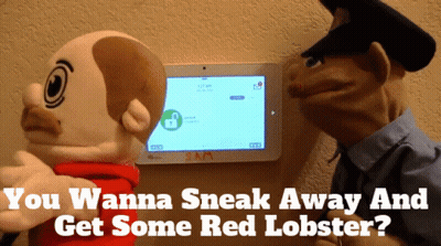 Stuffed Animals You Wanna Sneak Away For Red Lobster GIF