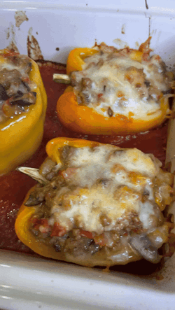 Stuffed Bell Peppers GIF