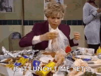 Stuffed Is It Lunch Yet GIF