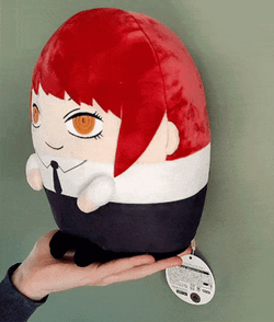 Stuffed Makima Punch GIF