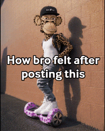 Stuffed Monkey On Hover Board How Bro Felt GIF