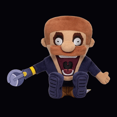 Stuffed Toy Man With Knife