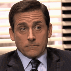 Stunned The Office Michael Funny What Really GIF