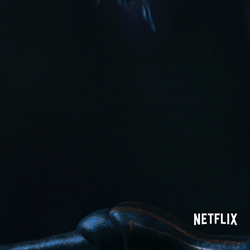 Stunning Alien Floating Lost In Space GIF