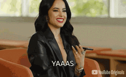 Stunning Becky G Affirmative Yes GIF