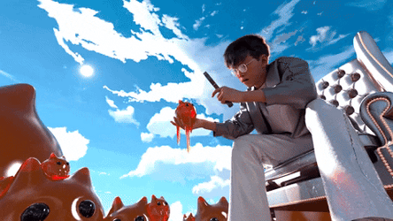 Stunning Video Boy Transitions GIF