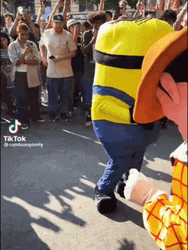 Sturdy Dance Of Minions GIF