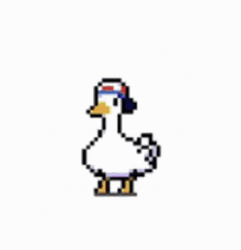 Subaru Duck Pixel Art