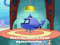 Submarine SpongeBob SquarePants With Squidward Sandy GIF