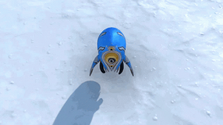 Subnautica Robotic Penguin GIF