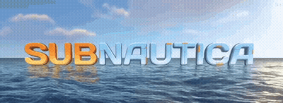 Subnautica Word On Water Surface GIF