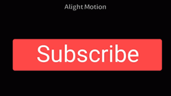 Subscribe Button Icon Alight Motion GIF