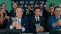 Subway Series People Cheering YMCA GIF