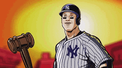 Subway Series The Judge Animated Art GIF