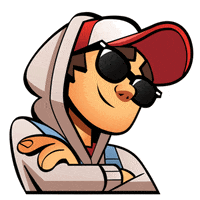 Subway Surfers Jake Crossed Arms GIF