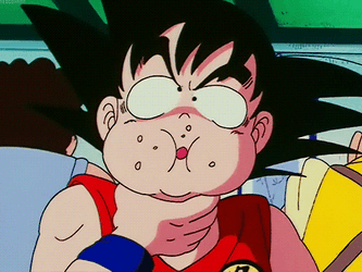 Sucked Baby Goku GIF