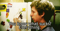 Sucks Everything Michael Cera Fml GIF