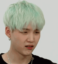 Suga Disgusted Expression GIF
