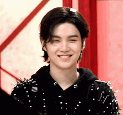 Suga Super Cute While Laughing GIF