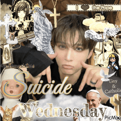 Suicide Wednesday Text GIF