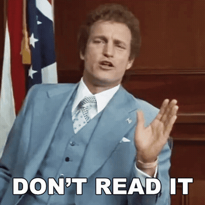 Suit And Tie Man Don't Read It American Flag GIF