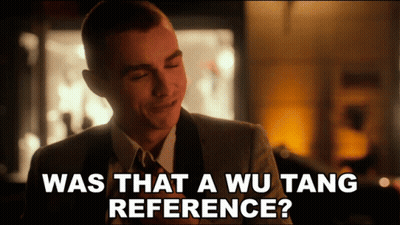 Suit And Tie Man Was That A Wu Tang Reference GIF