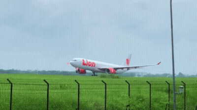 Suitcase Pulled By Robot With Fox 5 Logo GIF