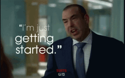 Suits Rick Hoffman I'm Getting Started GIF